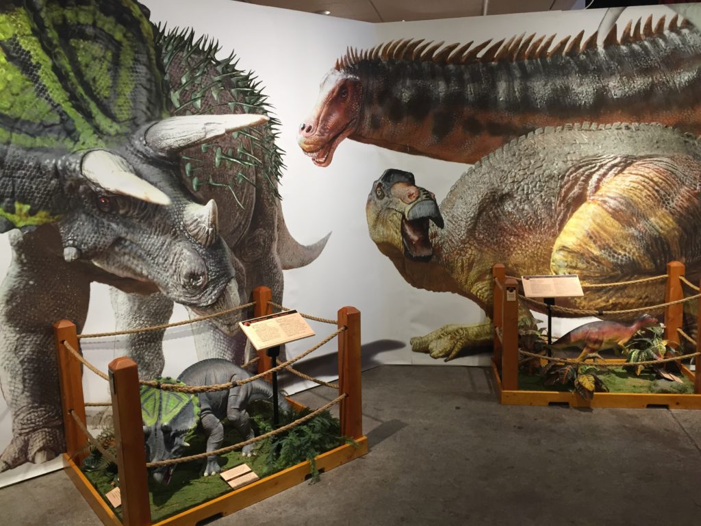 dinosaurs around the world exhibit